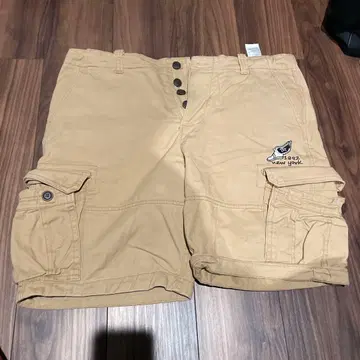 아바클로 카고 숏팬츠 베이지