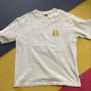 남성용 반팔 티셔츠 화이트