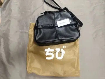 Samo ondoh 블랙 가죽 숄더백 수납 가방 포함