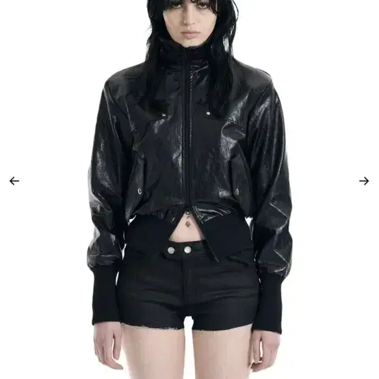 BOHEMIAN SEOUL | 보헤미안서울 Bohemian Seoul Leather Bomber Jumper