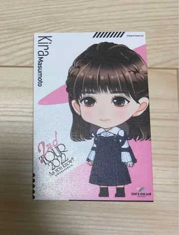 사쿠라자카46 마스모토 키라 카드 사이즈 아트 패널