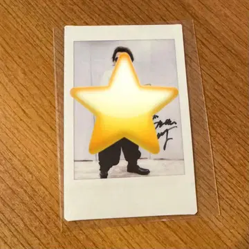 더블 히가시 다이토 친필 사인 폴라로이드