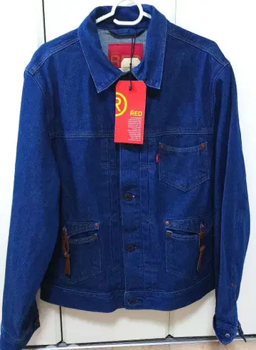 리바이스 RED 데님 자켓 여성용 S 사이즈