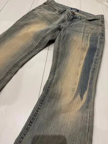 ACLENT 플레어 데님 팬츠