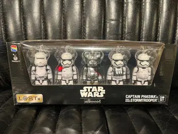 STAR WARS 캡틴 파즈마 & 스톰 트루퍼 베어브릭 피규어