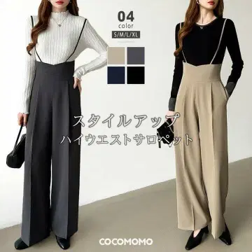 [ 미사용 새상품 ] 스타일업 하이웨스트 살로펫 블랙 M