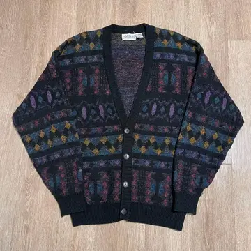 [ 구제 USED ] 올 패턴 가디건 니트 가디건