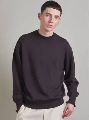 LOEFF 프린지 니트 풀오버