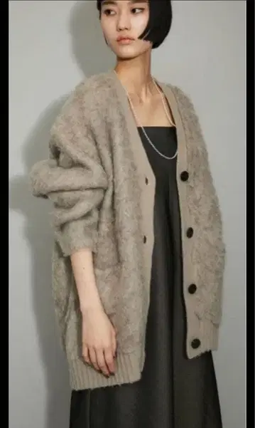 ADAM ET ROPE' FEMME 퍼 가디건