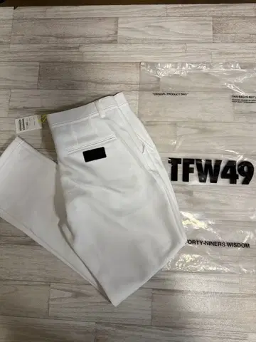 TFW49 골프 팬츠 XL 화이트