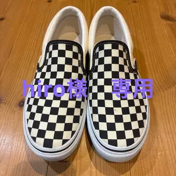 VANS 체커보드 슬립온 25cm [컨디션 최상]