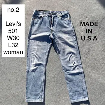 Levi's 501 W30 L32 여성용 청바지