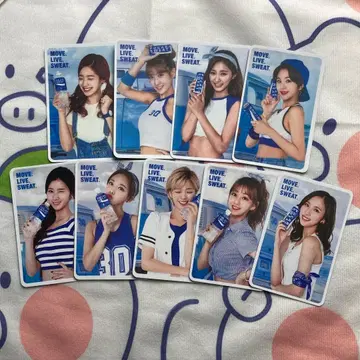TWICE Pocari Sweat 30th 포카리 전원 9장 세트