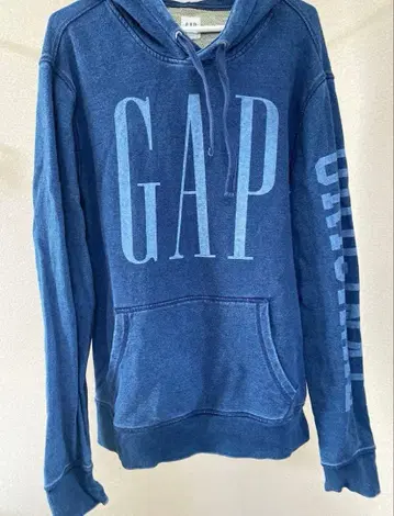 GAP 네이비 후드 부착 후드티 M