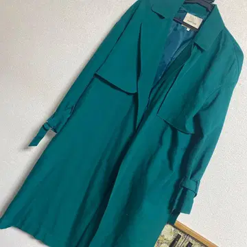 SHARE PARK 그린 코트 트렌치