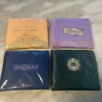 디즈니 호텔 에코백 4종