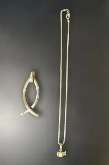 [ 클리오 블루 ] 물고기 참 & 목걸이