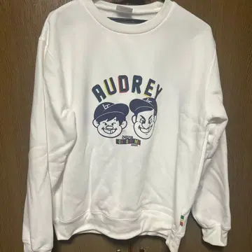 오드리 올나잇 니폰 트레이닝복 화이트 M 사이즈