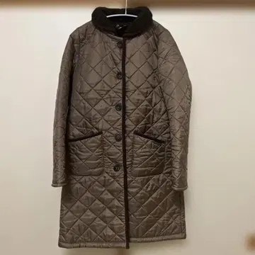 LAVENHAM 라벤햄 퀼팅 자켓 코트 브라운