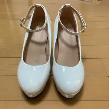 [ 23cm ] 브라이덜 슈즈 12cm 힐 (굵은)