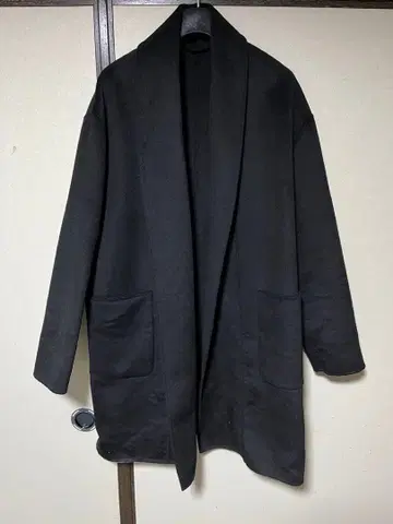 [ ZARA ] 스텐카라 코트 앞 여밈 버튼 프리 L 사이즈