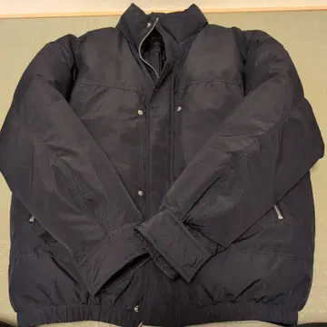 블랙 다운 자켓 H&M