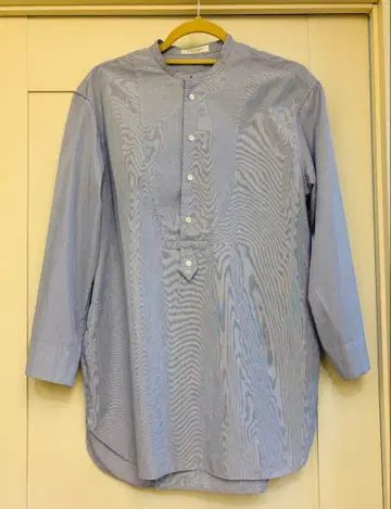 여성용 긴팔 스트라이프 셔츠 블라우스 MACPHEE