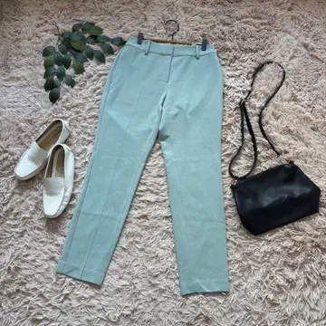 6397 플라스테 테이퍼드 팬츠 [ M ] 그린/스트레치/속기모/깔끔한