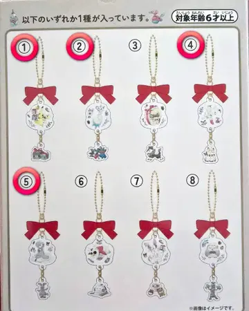 포켓몬 크리스마스 오너먼트 참 컬렉션 4개 세트