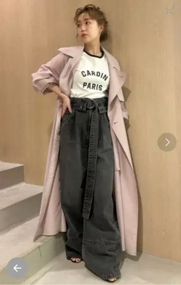 [ FRAY I.D ] 슈퍼 하이웨스트 데님 팬츠