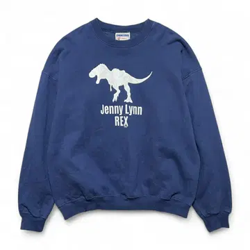 USA 구제 의류 공룡 티라노사우루스 크루넥 맨투맨 트레이닝복