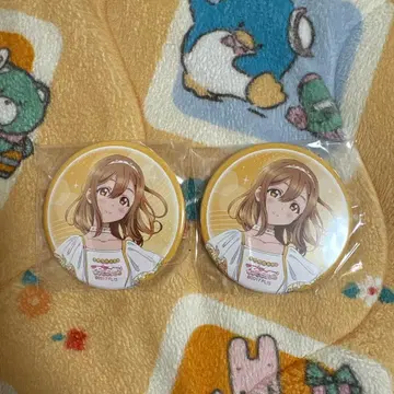 러브 라이브 선샤인 Aqours 6th 라이브 쿠니키다 하나마루 캔뱃지