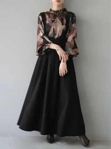 lumier 오버롤 스커트 뤼미에