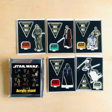 STAR WARS 아크릴 스탠드 5체 세트 스타 워즈 아크릴 스탠드