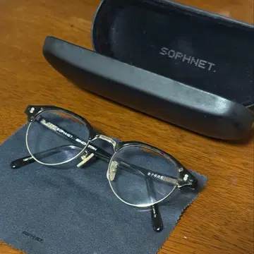 금자안경 x SOPHNET. BINOTON 안경 블랙/클리어