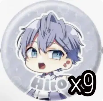 컬러풀 피치 히로 캔뱃지 9개 묶음 판매