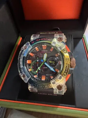 g-shock GWF-A1000BRT-1A 프로그맨 레인보우