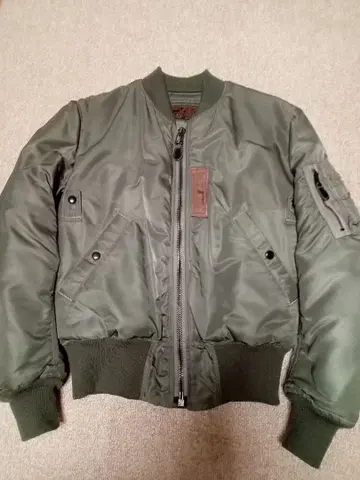 리얼 맥코이 MA-1 플라이트 자켓 올리브 그린