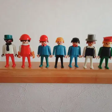 플레이모빌 1974년 게오브라 인형 7개 빈티지 레트로 묶음 판매