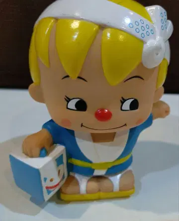 캐릭터 저금통 파란 옷