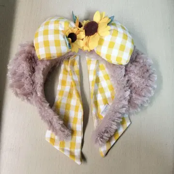 디즈니 머리띠 셰리메이 해바라기