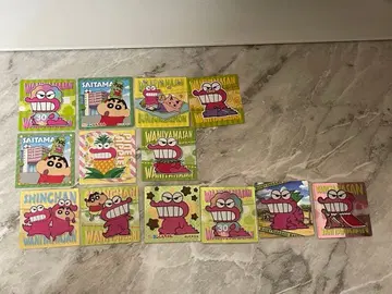 짱구는 못말려(크레용 신짱) 초코비 와니야마 씨 씰 스티커