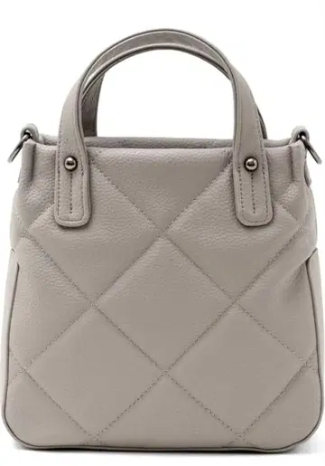 aroco 퀼팅 2WAY 토트백 라이트 그레이