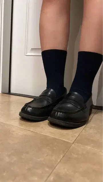 블랙 로퍼 24.5~25cm