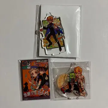 지박소년 하나코 군 뮤지엄 아크릴 스탠드 빛 굿즈 캔뱃지