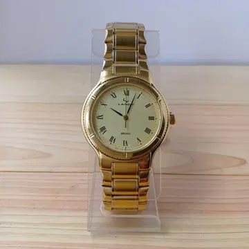 SEIKO 란디 쿼츠 손목시계 SS/GP