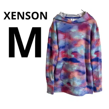 한정판 XENSON [ M ] 타이 다이 패턴 후드티 여성용