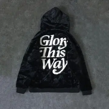 Archive street darkwear faux fur parka