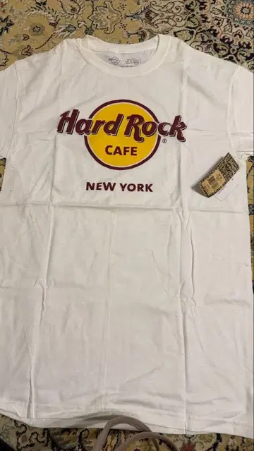 [ 인기 디자인 ] 하드 록 카페 뉴욕 프린트 T셔츠 USA제