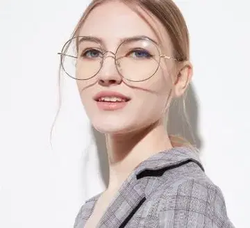 금테 라운드 안경